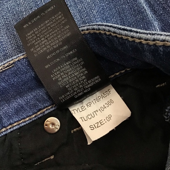 Kut From The Kloth Distressed Boyfriend Jeans 0P - Picture 13 of 16